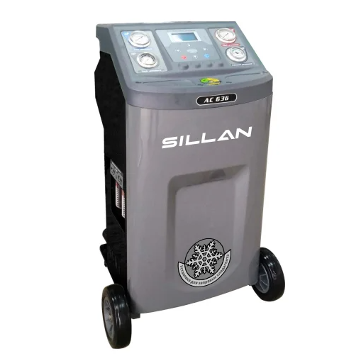 Автоматическая установка для заправки автомобильных кондиционеров Sillan AC636 с принтером