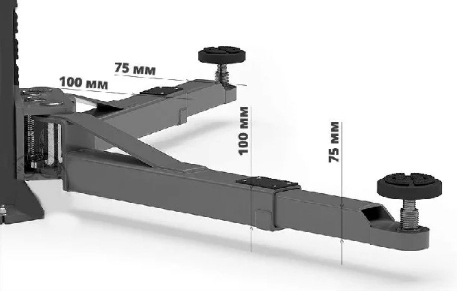 Launch TLT-235SC разлет лап