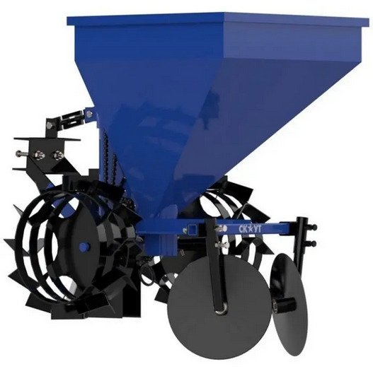 Картофелесажатель грохотный для мотоблока или минитрактора СКАУТ Картофелесажатель грохотный для мотоблока или минитрактора СКАУТ фото