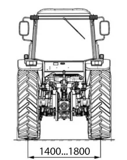Регулируемая колея у CATMANN XD-90.5 XENUM фото