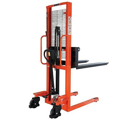 Штабелер гидравлический 1,0 т 3,0 м TOR TYC1030 с раздвижными вилами