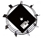 Грунтозацепы PATRIOT для мотоблока (диаметр 460мм, ширина 180мм) (пара) ГР3 460.180