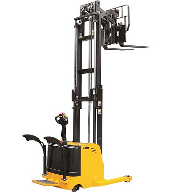 Штабелер самоходный 2,0 т 5,0 м TOR CQDH20A-II с выдвижными вилами (сопровождаемый)