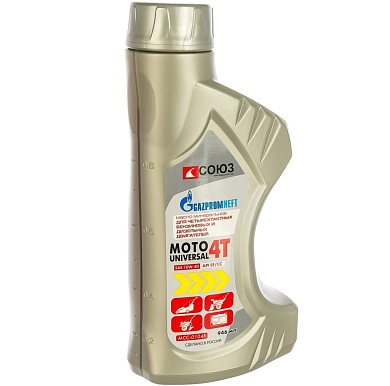 Масло 4-тактное минеральное UNIVERSAL MOTO 4T, 1л Союз МСС-0104Б