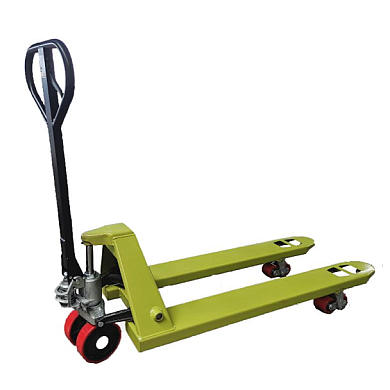 Тележка гидравлическая (рохля) 2500 кг 1150 мм TOR AC(LH) (полиуретановые колеса)