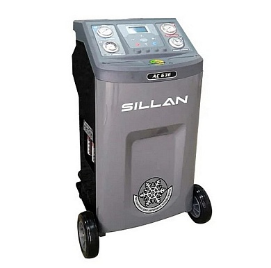 Sillan AC636 с принтером - автоматическая установка для заправки автомобильных кондиционеров 