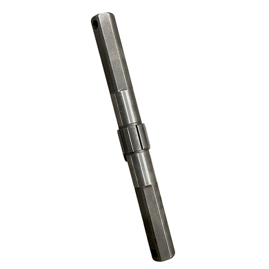 Выходной вал с шестигранной головкой на мотоблок Qazar MS95