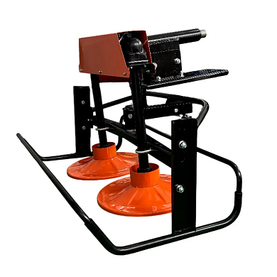 Уценка. Косилка роторная RM-02 под ВОМ для мотоблоков Qazar MS135, MSD135 (d.18мм, колеса 5.00-12)