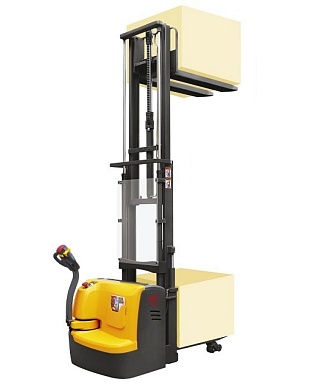 Штабелер самоходный 1,5 т 4,5 м XILIN CDDR15S двухуровневый (сопровождаемый)